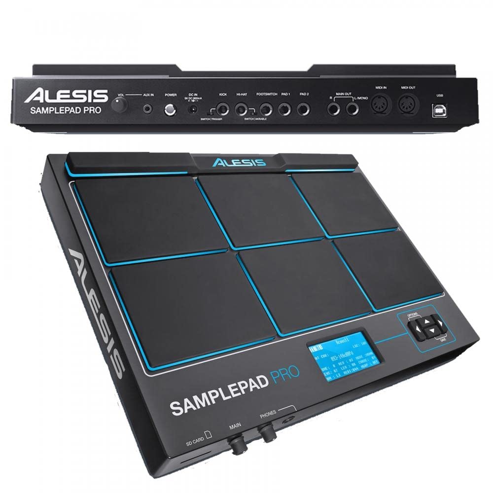 パーカッション・打楽器 ALESIS SAMPLEPAD PRO 8pad Instrumento Eletrônico de Percussão Alesis SamplePad Pro